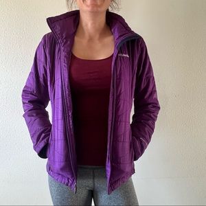Purple OmniHeat Columbia Jacket